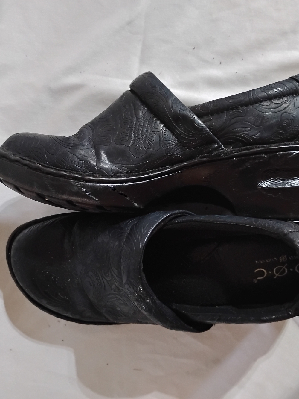 BOC born Concept Comfort Slip-On Clog for Women - Black Size 9 US 40.5 EU